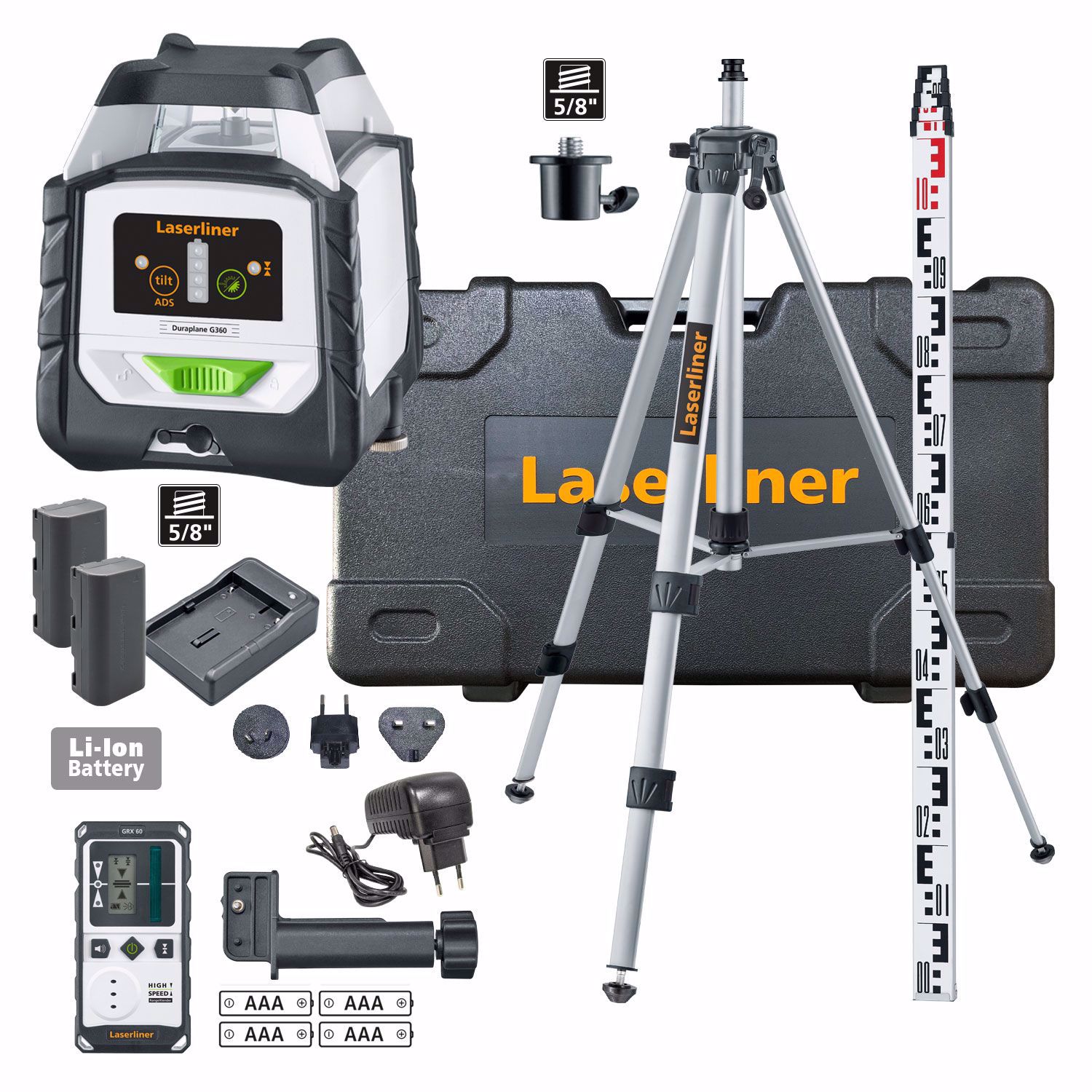 Laser Duraplane G360 175cm Laserliner - 052.555A - Image 3