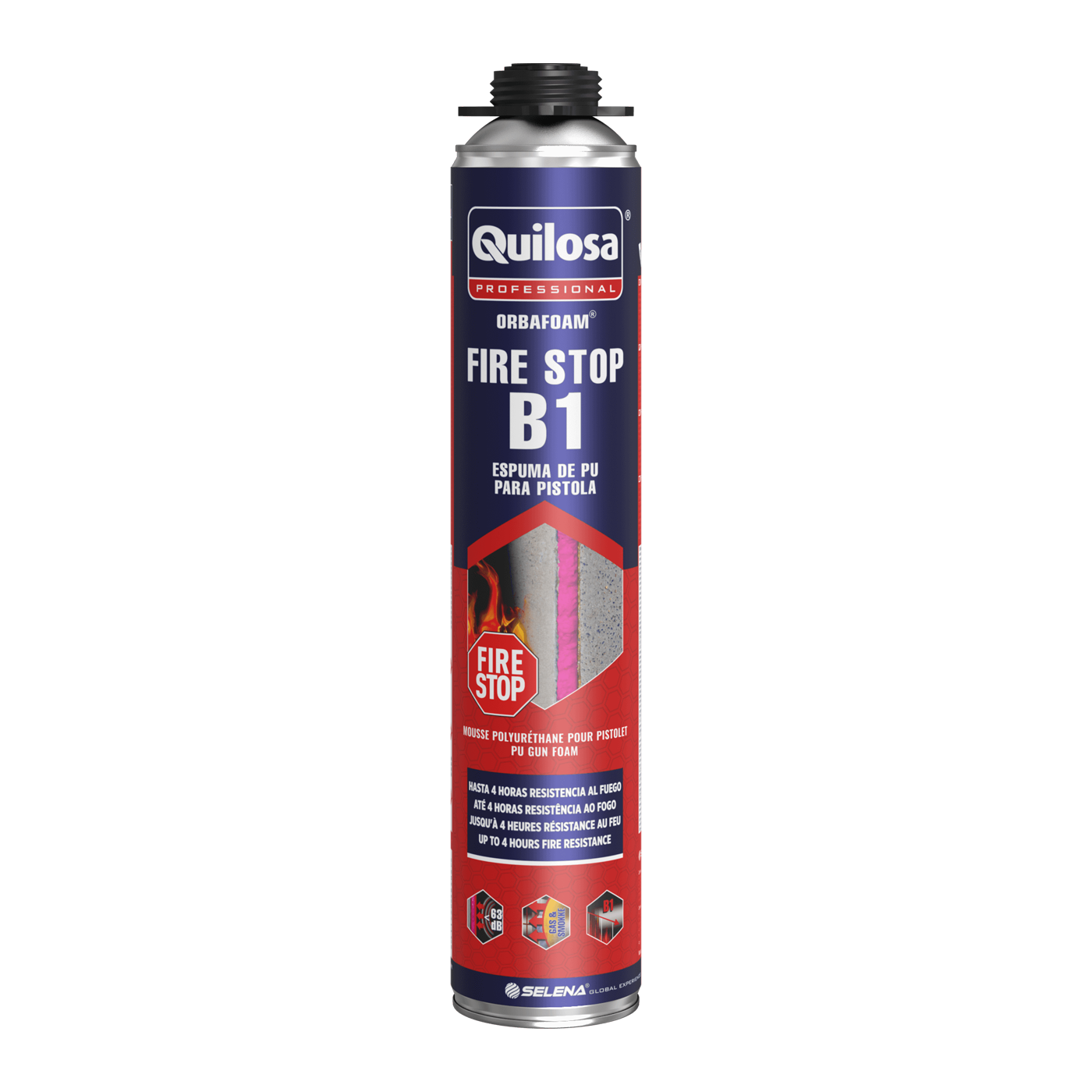 Espuma Fire Stop B1 P/ Pistola 750ml - Quilosa