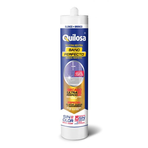 Silicone Banho Perfeito 280ml Creme - Quilosa