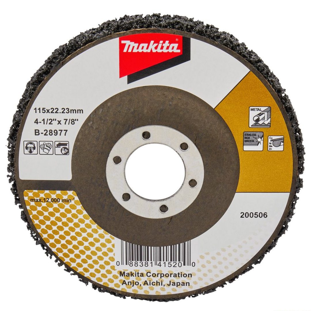 Disco Abrasivo Scotch 115 Makita- B-28977