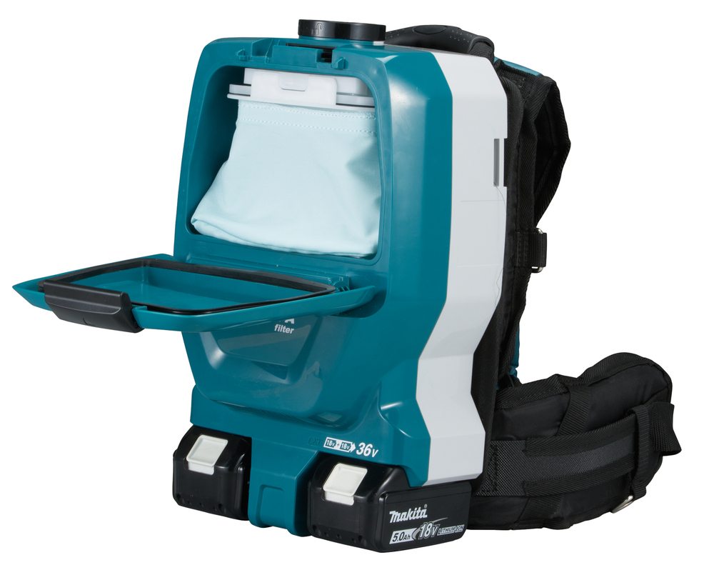 Aspirador Mochila 18vx2 Lxt Bl Aws Makita- DVC265ZXU - Image 2
