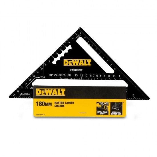 Esquadro Métrico 18cm Dewalt - DWHT25227-0