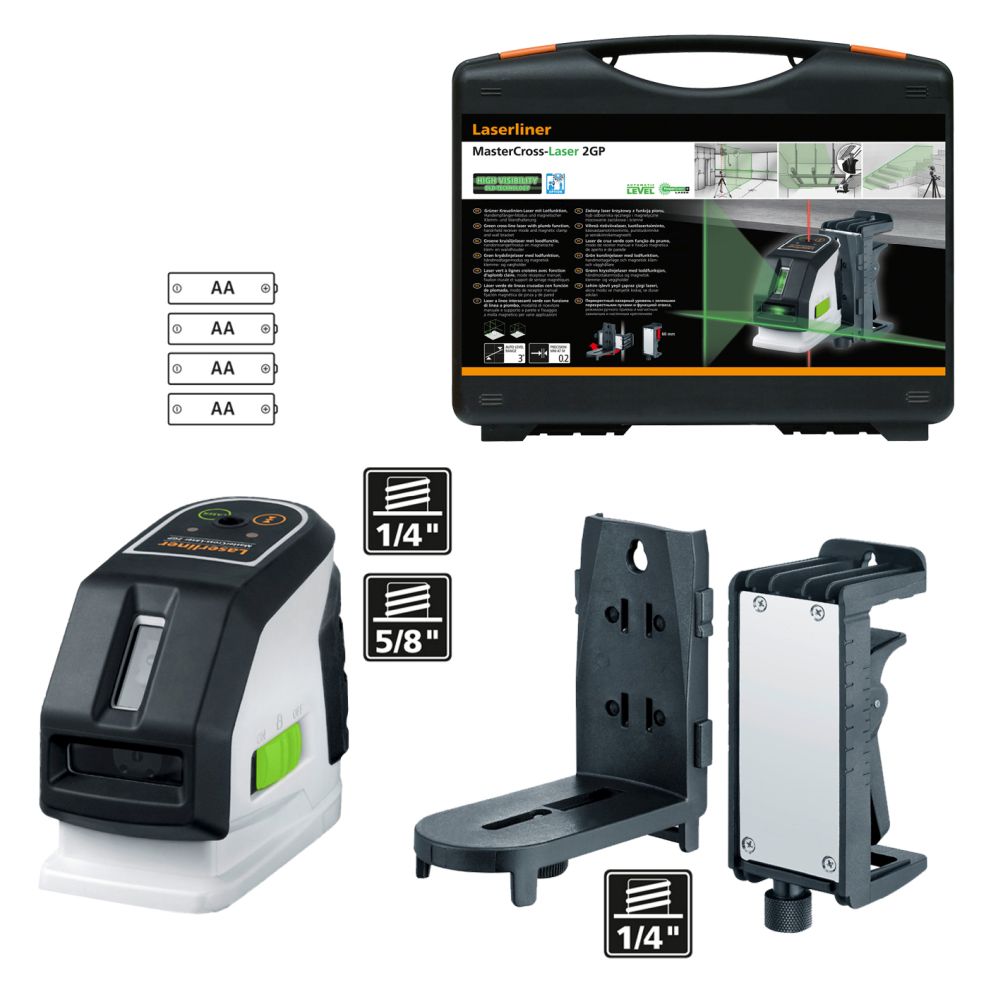 Mastercross Laser 2GP SET Laserliner - 031.390-1