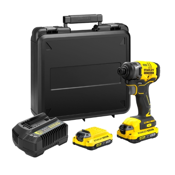 Aparafusadora de Impacto Brushless 18V Stanley- SFMCF810D2K-QW