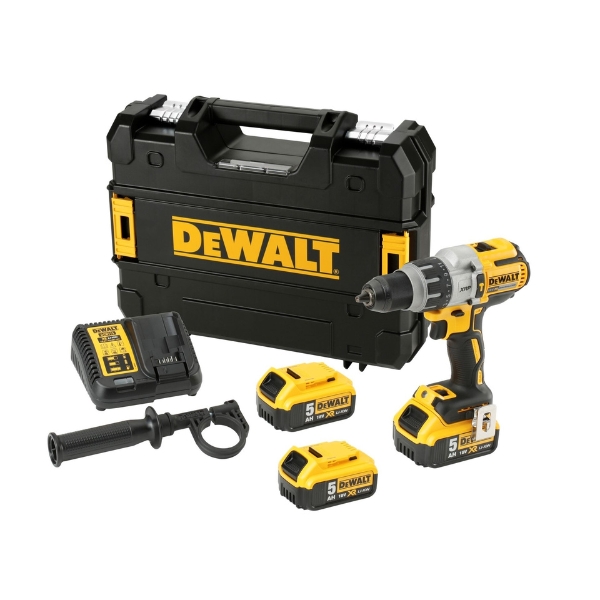 Berbequim com Percussão XR 18V 5,0Ah Dewalt - DCD996P3-QW