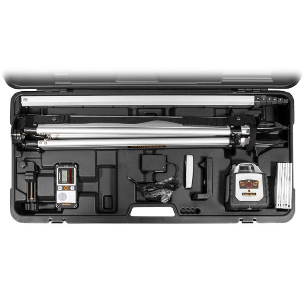 Set Laser Rotativo Automático CUBUS 210 S 150cm Laserliner - 052.205A - Image 4