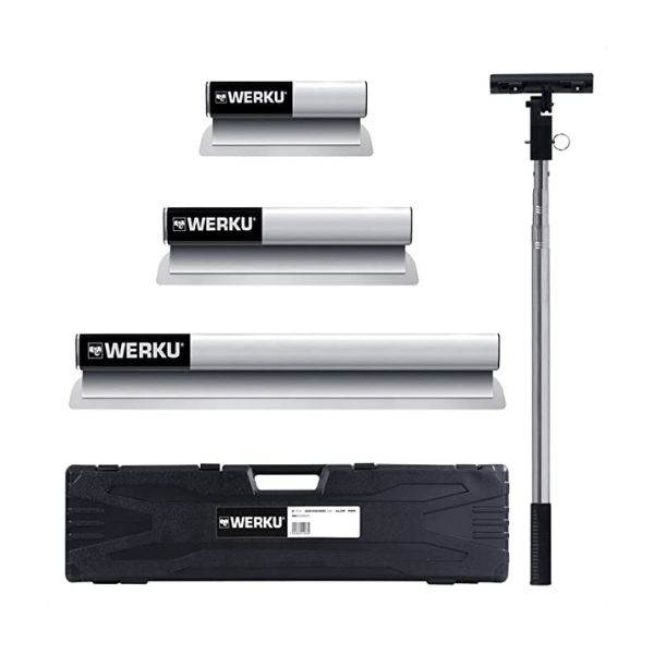 Jogo de Espátulas Inox com Cabo Telescópio Werku - WK602540