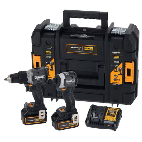 Kit McLaren XR 18V Berbequim + Aparafusadora Dewalt - DCK200MP2T-QW