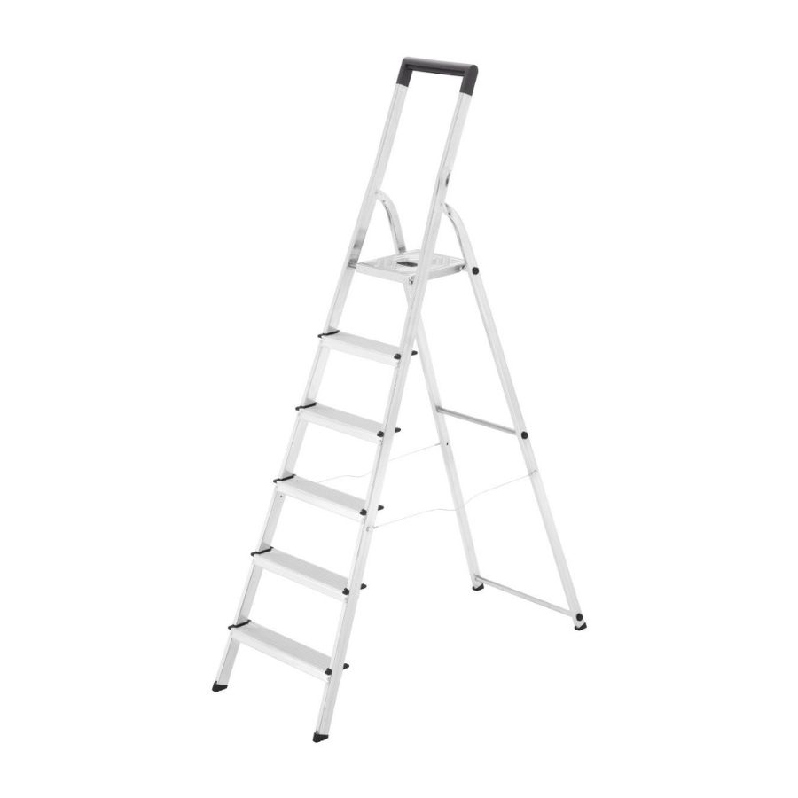 Escadote L40 Basicline 6 Degraus Hailo - 8140-600