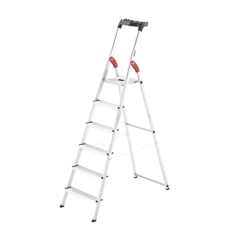Escadote L60 Standardline 6 Degraus Hailo - 8160-607