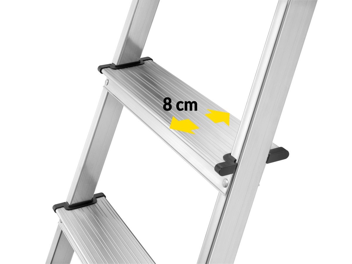 Escadote L40 Basicline 6 Degraus Hailo - 8140-600 - Image 3