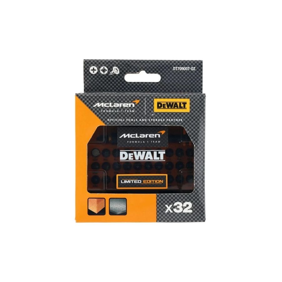 Conjunto de Bits FLEXTORQ 32 Peças McLaren DEWALT – DT70900T-QZ - Image 5